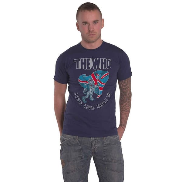 The Who Unisex vuxen Long Live Rock ´79 T-shirt Navy Blue S