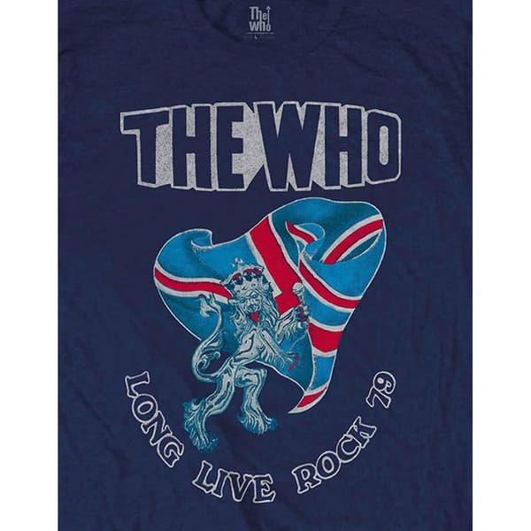 The Who Unisex vuxen Long Live Rock ´79 T-shirt
