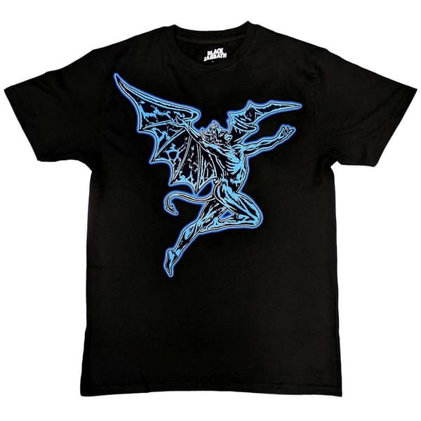Black Sabbath Unisex Adult Lightning Henry T-Shirt