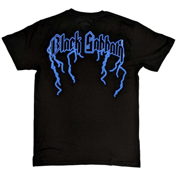 Black Sabbath Unisex Adult Lightning Henry T-Shirt