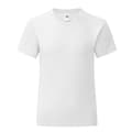 Miniatyrbilde 1 av 2: Fruit of the Loom Girls Iconic T-Shirt