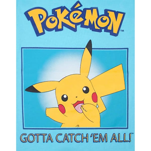 Pokemon Pikachu T-Shirt - pojkar måste fånga dem alla!