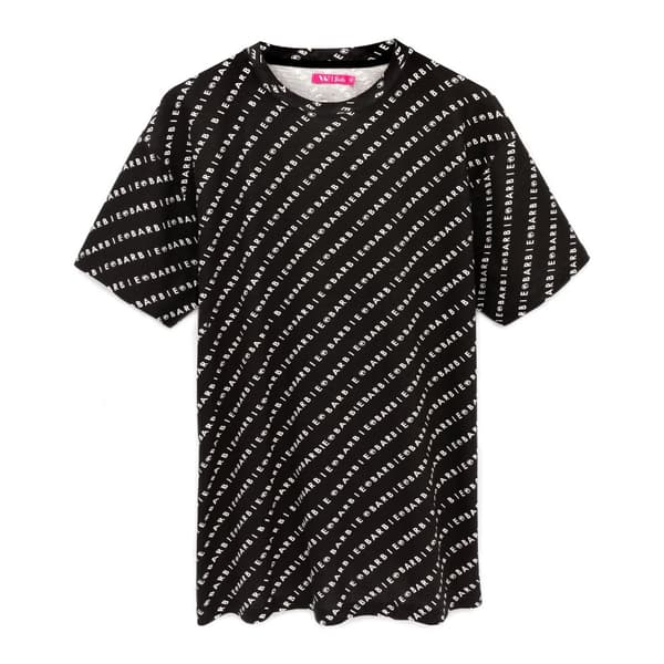 Barbie Womens/Ladies All-Over Print Logo Oversized T-Shirt