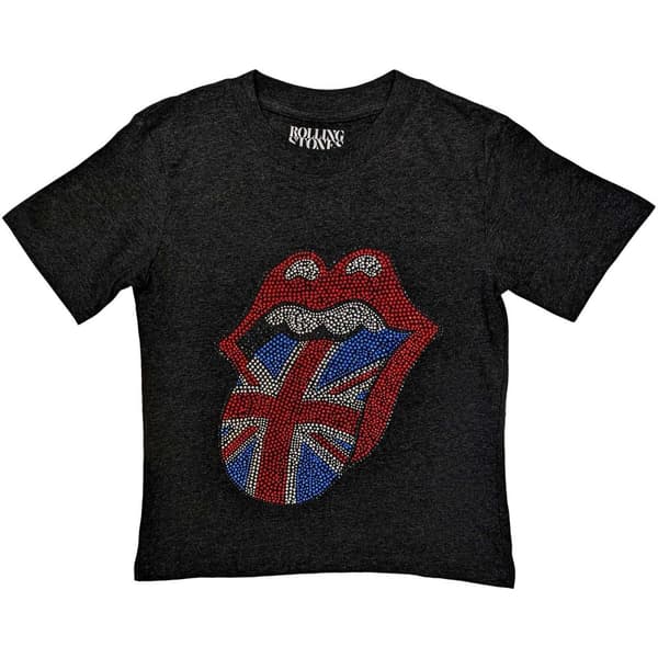 The Rolling Stones Brittisk tunga med utsmyckning - T-shirt för barn