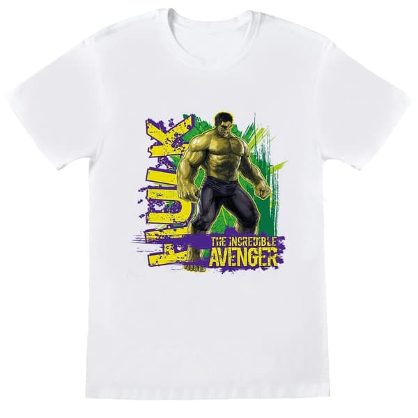 Marvel Girls Avengers Hulk Incredible Avenger Cotton T-Shirt