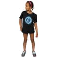 Miniatyrbillede 4 af 5: Marvel Girls Avengers Glowing Logo Cotton T-Shirt