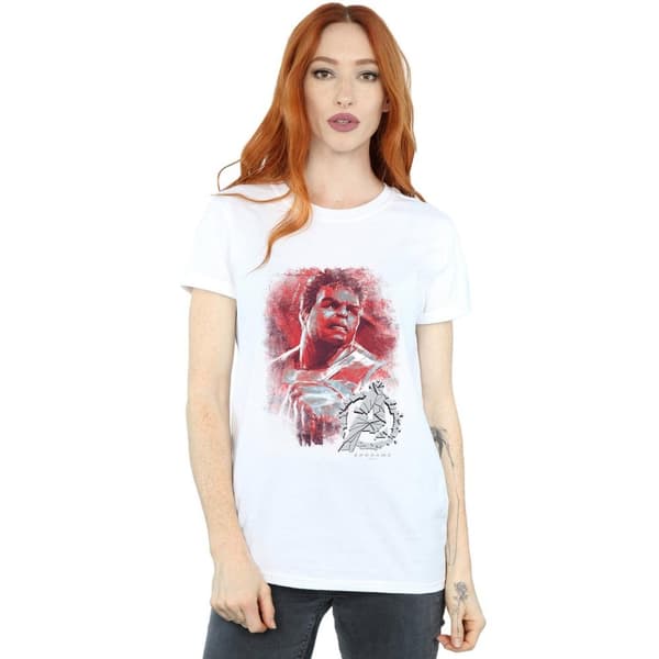 Marvel Womens/Ladies Avengers Endgame Hulk Brushed Cotton Boyfriend T-Shirt