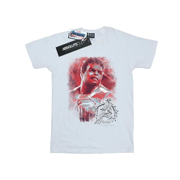 Marvel Womens/Ladies Avengers Endgame Hulk Brushed Cotton Boyfriend T-Shirt