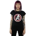 Miniatyrbild 2 av 3: Marvel Dam/Tjej Avengers Endgame Whatever It Takes Symbol Bomulls-T-shirt