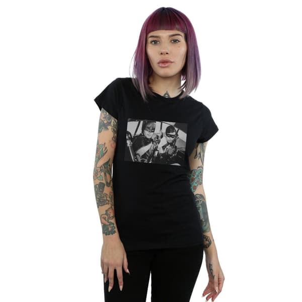 DC Comics Womens/Ladies Batman TV Series Ready For Action Cotton T-Shirt