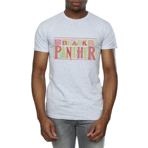 Marvel Black Panther - T-shirt med triballogo för herrar