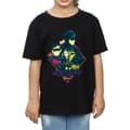 Miniatyrbild 3 av 5: DC Comics T-shirt i bomull med popkonst av karaktärer från TV-serien Batman