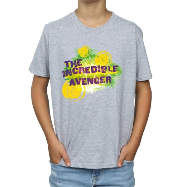 Marvel Boys Hulk Incredible Avenger T-Shirt