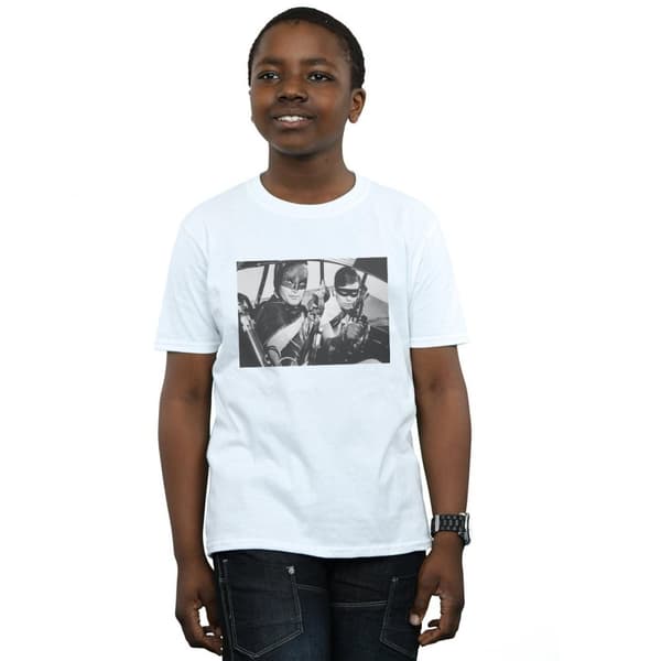 DC Comics Boys Batman TV Series Ready For Action T-Shirt