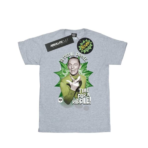 DC Comics Dam/kvinnor Batman TV-serie Gåtan - tid för en gåta Boyfriend-t-shirt i bomull