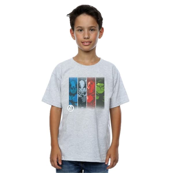 Marvel Avengers Team Strips T-shirt för pojkar