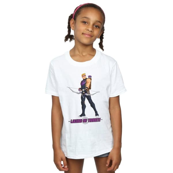Marvel Girls Hawkeye Locked On Target Cotton T-Shirt