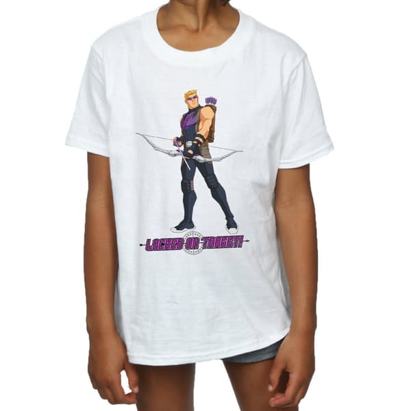 Marvel Girls Hawkeye Locked On Target Cotton T-Shirt