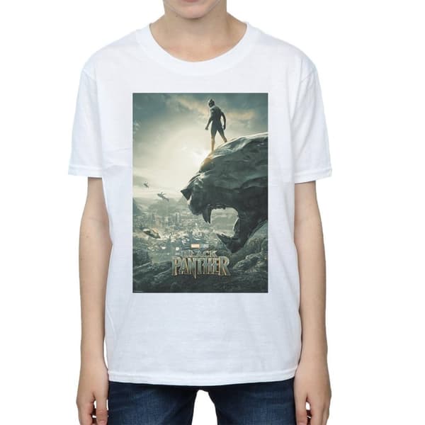 Marvel Black Panther Poster T-shirt för pojkar