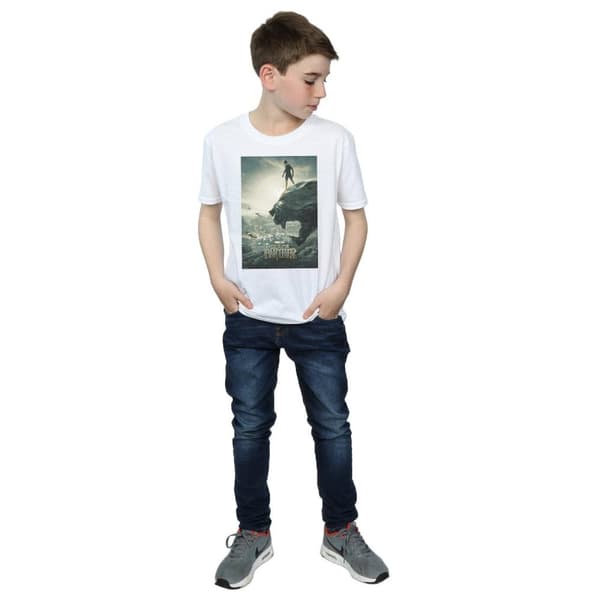 Marvel Black Panther Poster T-shirt för pojkar