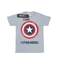 Miniatyrbild 1 av 5: Marvel T-shirt med sköldtext från Captain America för pojkar