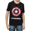 Miniatyrbild 3 av 5: Marvel T-shirt med sköldtext från Captain America för pojkar