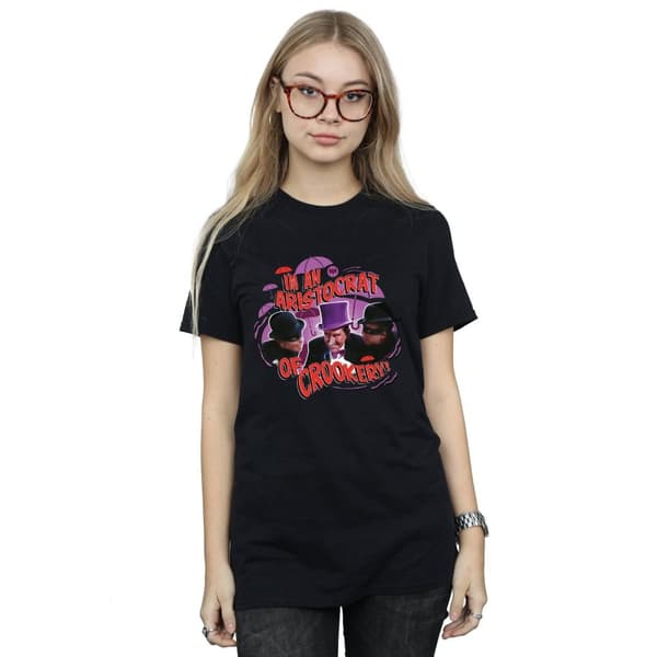 DC Comics Womens/Ladies Batman TV Series The Penguin Aristocrat Cotton Boyfriend T-Shirt