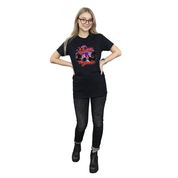 DC Comics Womens/Ladies Batman TV Series The Penguin Aristocrat Cotton Boyfriend T-Shirt