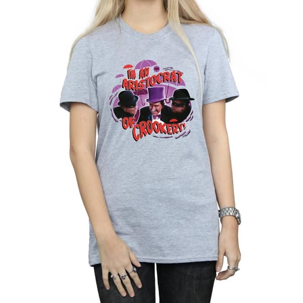 DC Comics Womens/Ladies Batman TV Series The Penguin Aristocrat Cotton Boyfriend T-Shirt