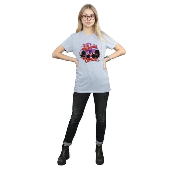 DC Comics Womens/Ladies Batman TV Series The Penguin Aristocrat Cotton Boyfriend T-Shirt
