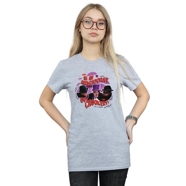 DC Comics Womens/Ladies Batman TV Series The Penguin Aristocrat Cotton Boyfriend T-Shirt