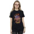 Miniatyrbillede 2 af 3: Marvel Womens/Ladies Avengers Infinity War Character Poster Cotton Boyfriend T-Shirt