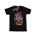 Miniatyrbillede 1 af 3: Marvel Womens/Ladies Avengers Infinity War Character Poster Cotton Boyfriend T-Shirt