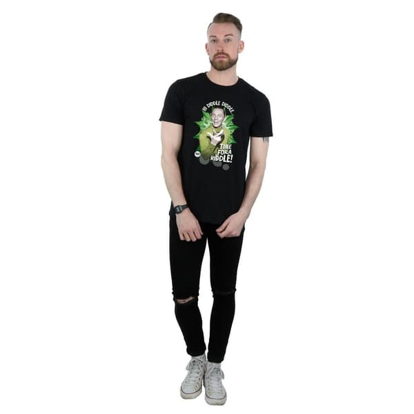 DC Comics Mens Batman TV Series The Riddler Time for a Riddle T-Shirt
