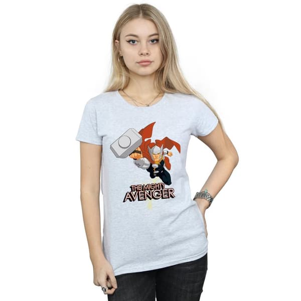 Marvel Womens/Ladies Thor The Mighty Avenger Cotton T-Shirt
