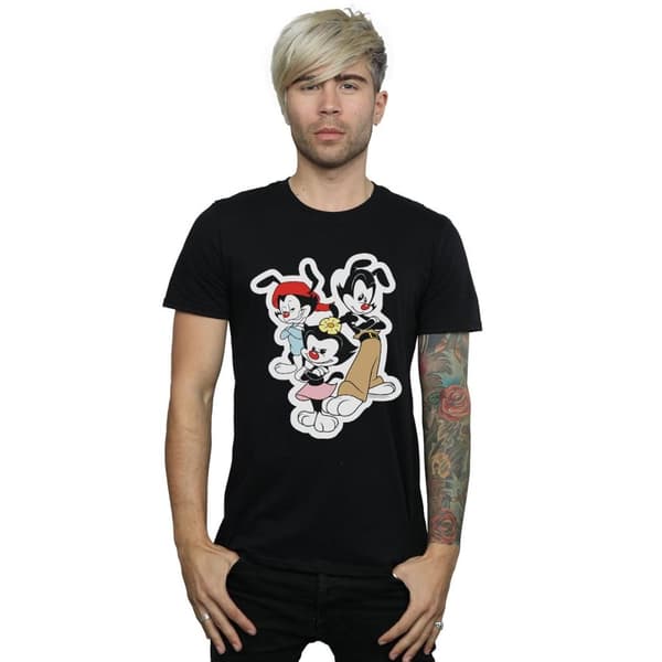 Animaniacs Mens Dot Wakko And Yakko T-Shirt