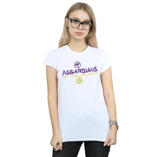 Marvel Dam/Tjej Avengers Endgame Asgardians Of The Galaxy T-shirt i bomull