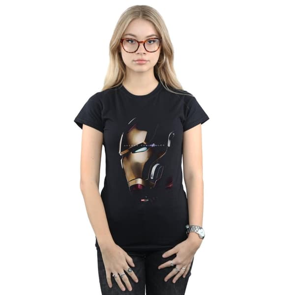 Marvel Dam/Tjej Avengers Endgame Avenge The Fallen Iron Man Bomulls-T-shirt