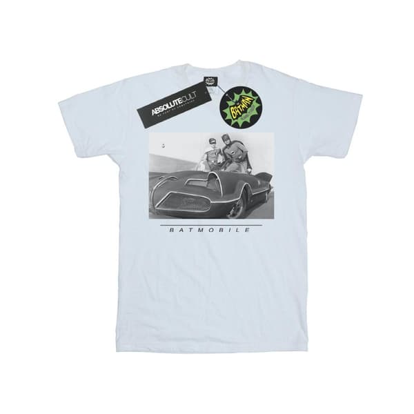 DC Comics Batman TV Series Batmobile bomulls-T-shirt för flickor