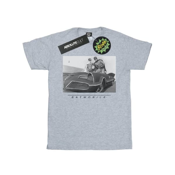 DC Comics Batman TV Series Batmobile bomulls-T-shirt för flickor