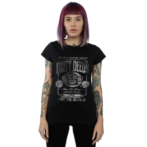 AC/DC Womens/Ladies Just Dial Cotton T-Shirt