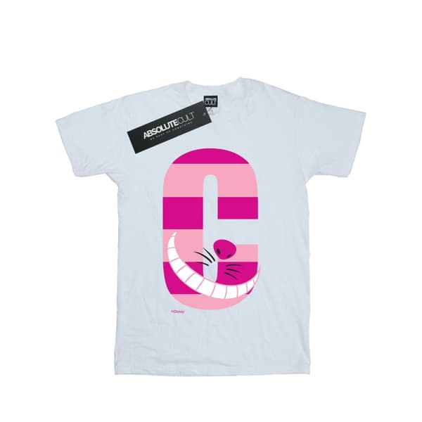 Disney Girls Alphabet A Is For Alice Cotton T-Shirt