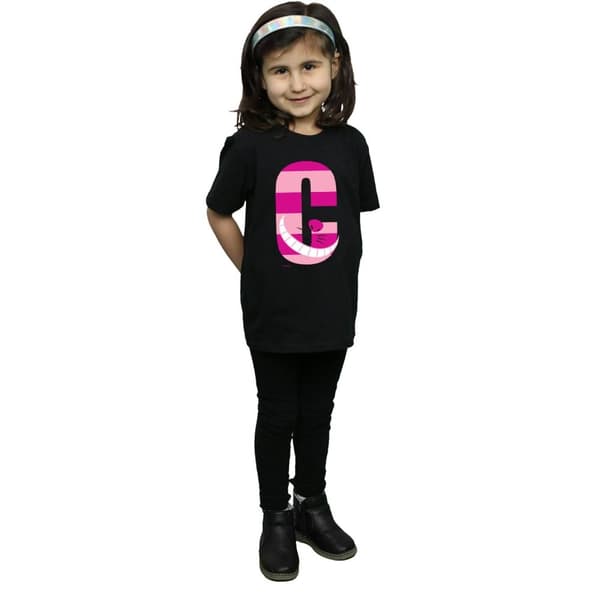 Disney Girls Alphabet A Is For Alice Cotton T-Shirt