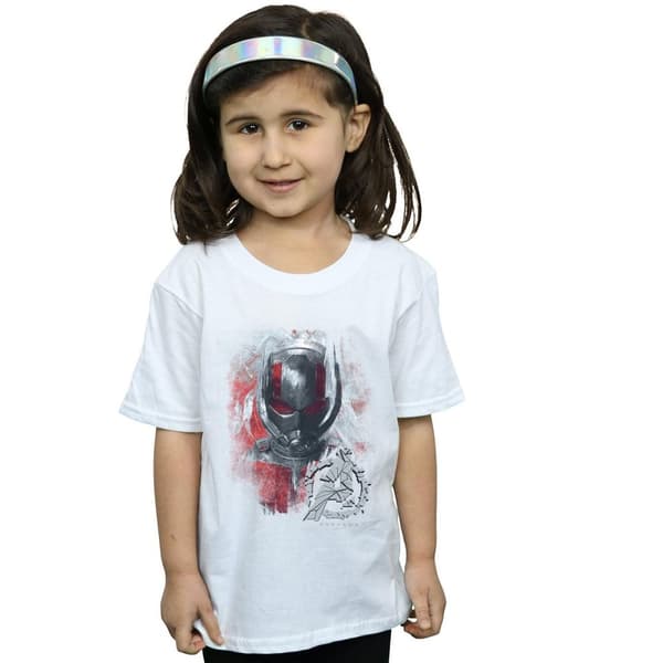 Marvel Girls Avengers Endgame Ant-Man T-shirt i borstad bomull