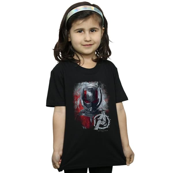 Marvel Girls Avengers Endgame Ant-Man T-shirt i borstad bomull