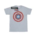 Miniatyrbild 1 av 5: Marvel Girls Avengers Captain America 75th Super Soldier T-shirt i bomull