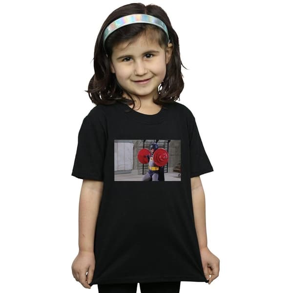 DC Comics T-shirt i bomull för flickor med Batman från TV-serien Bat Gains