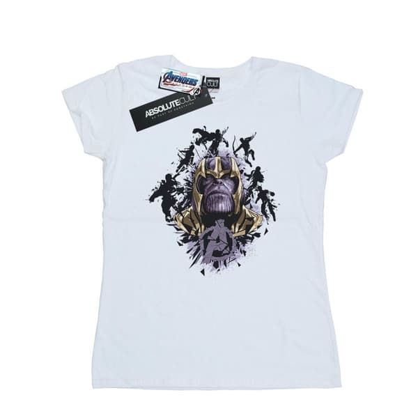 Marvel Womens/Ladies Avengers Endgame Warlord Thanos Cotton T-Shirt