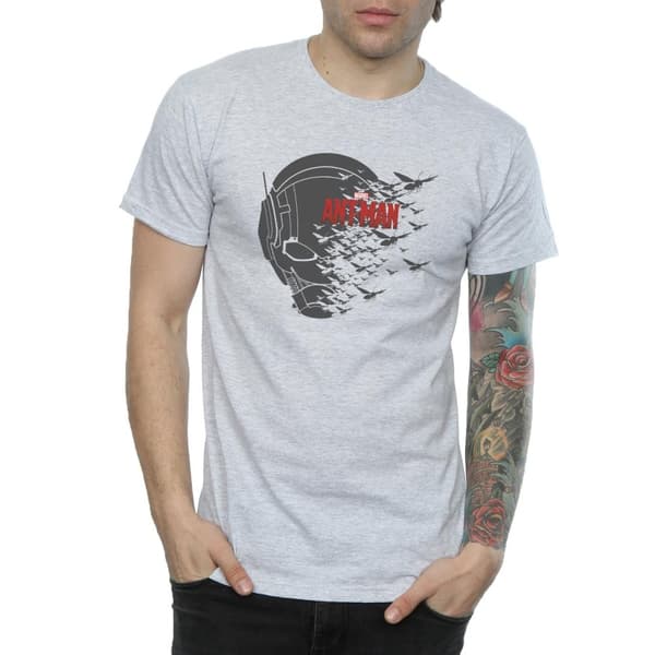 Marvel Mens Ant-Man Flying Helmet T-Shirt