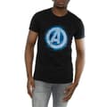 Miniatyrbild 3 av 5: Marvel Herr Avengers t-shirt med glödande logotyp